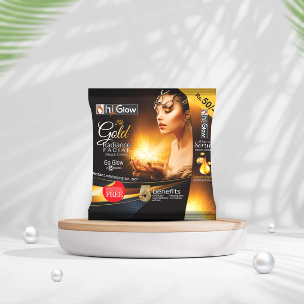 Hi Glow 24k Gold Bleach Cream